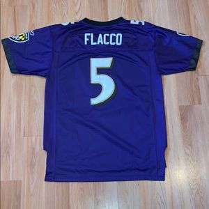 Baltimore Ravens Joe Flacco Jersey SEWN